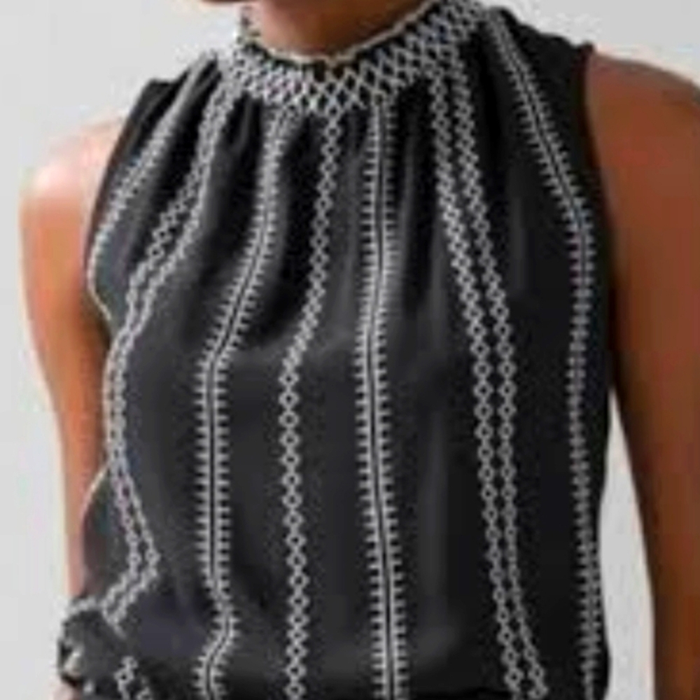 Elegant White House Black Market Top